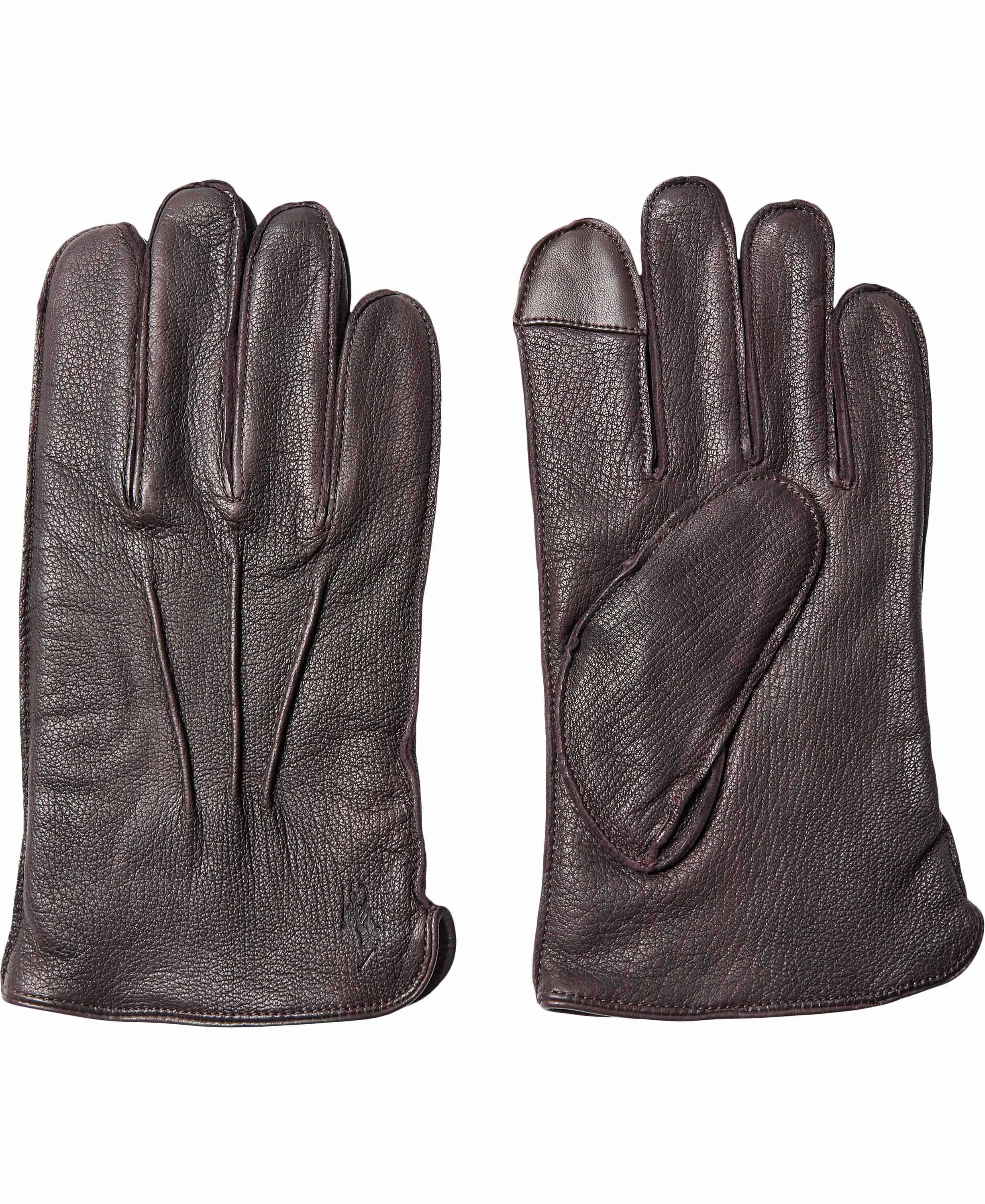おすすめネット Polo Ralph M Gloves Touch Leather Lauren - 手袋