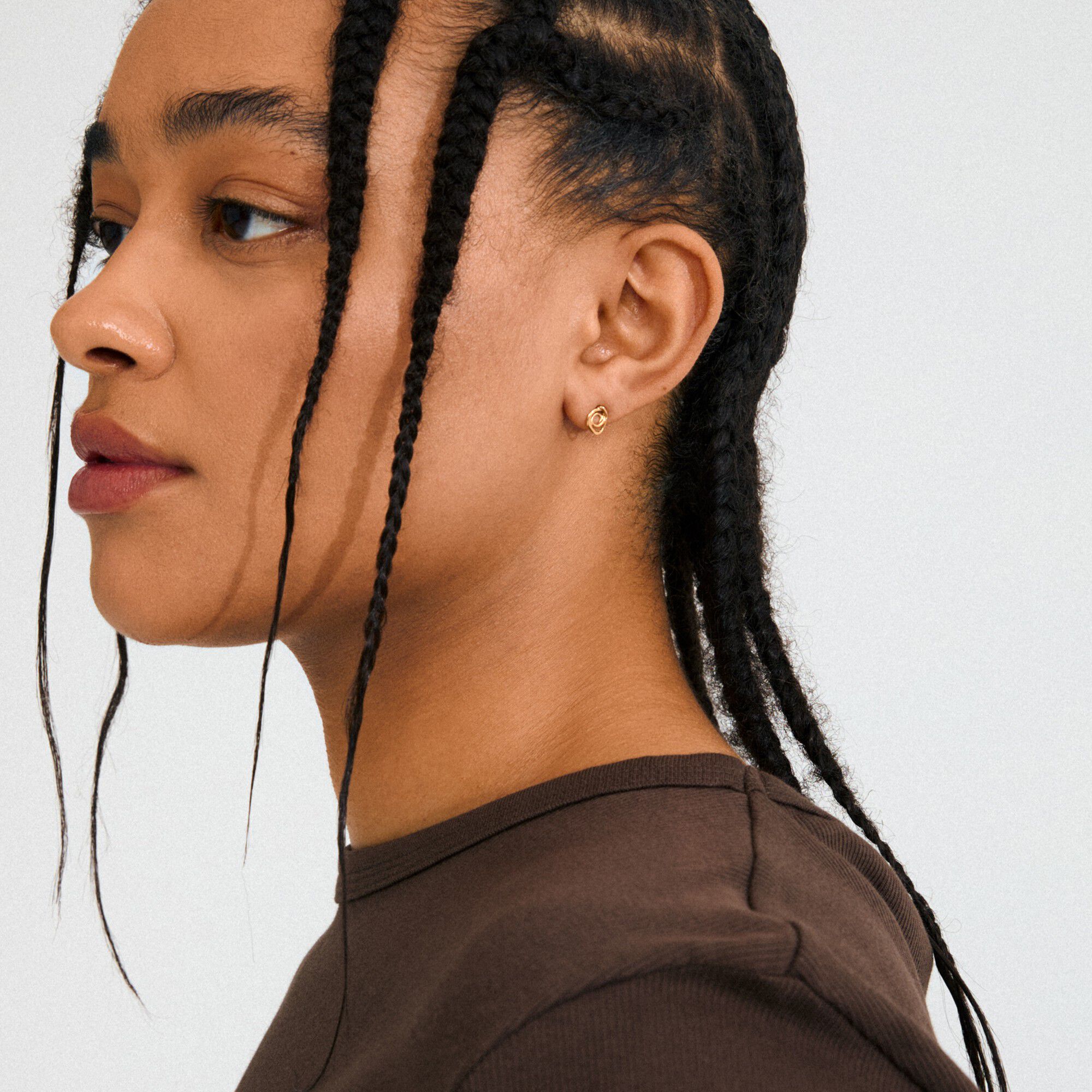 DIEGO earrings gold-plated