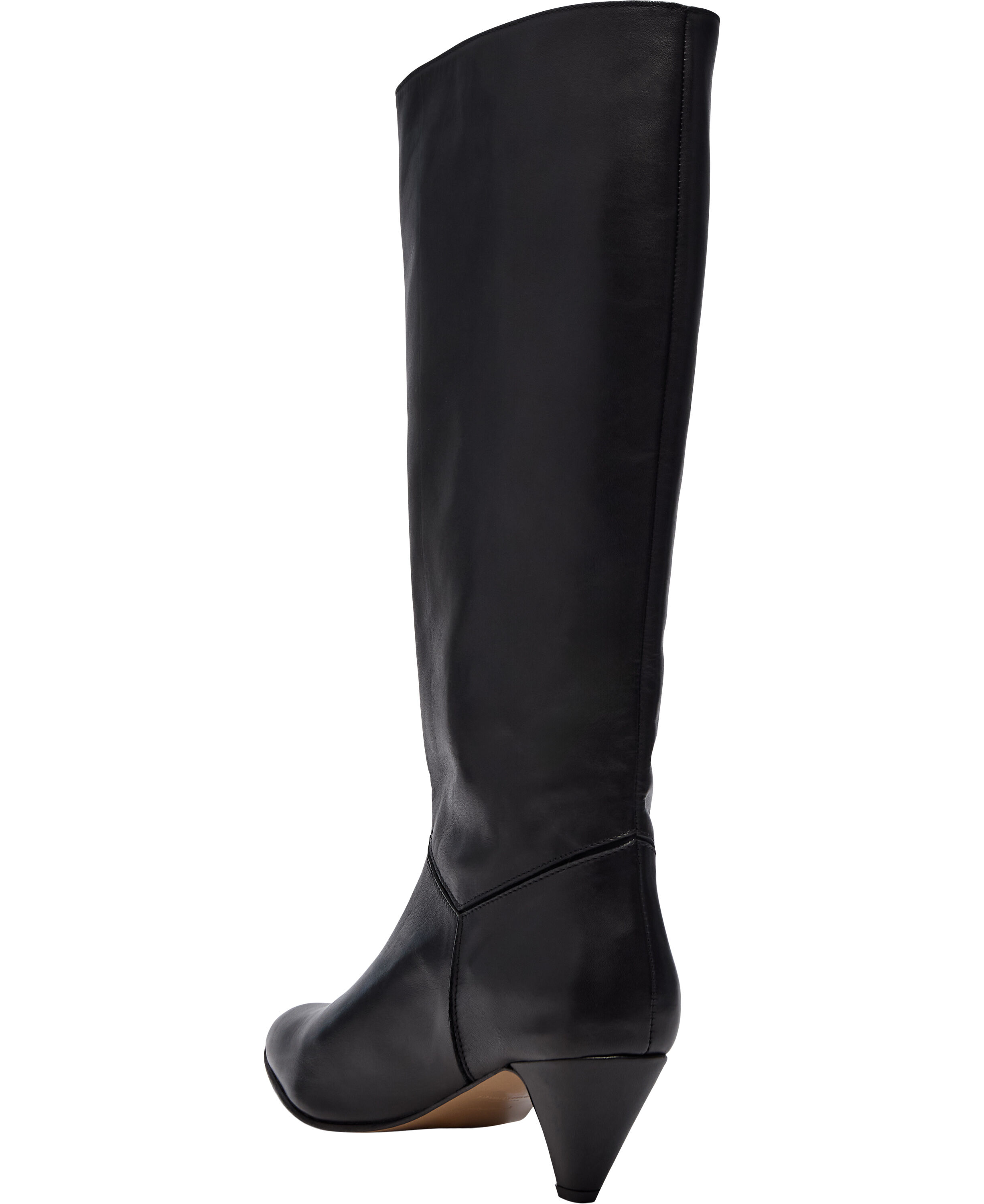 Jasmina 50 stiletto Soft calf & suede leather