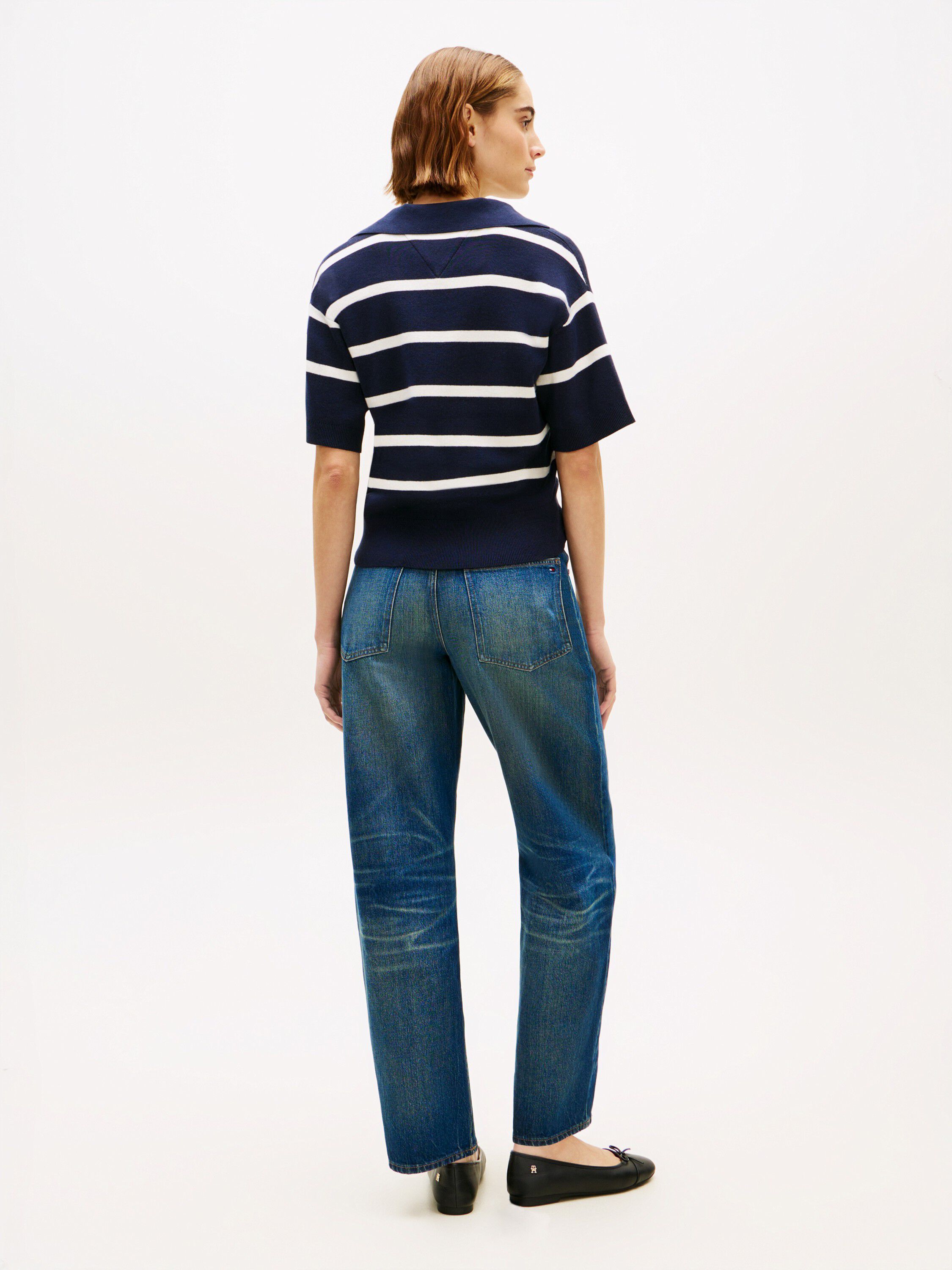 Premium Knit Relaxed Polo Jumper