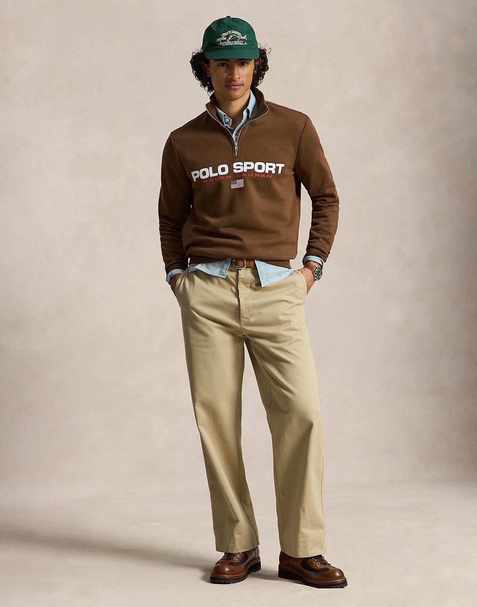 Polo Sport Fleece Quarter-Zip Sweatshirt