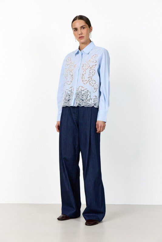 LR-PIPPIN 1 Skjorte Lysebl&aring;