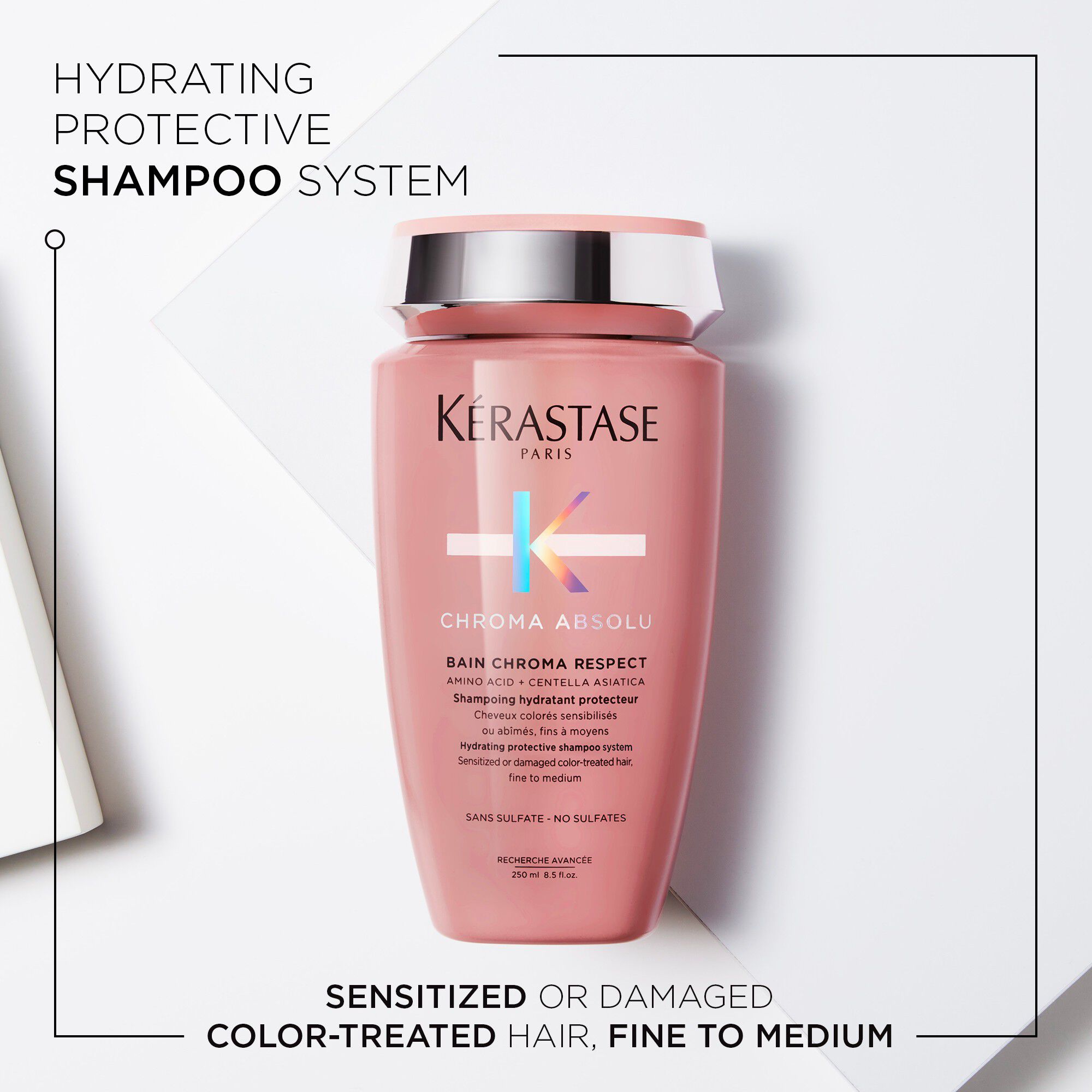 K&eacute;rastase Chroma Absolu Bain Chroma Respect Shampoo 500ml