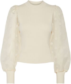 YASDOTME LS KNIT PULLOVER S. NOOS