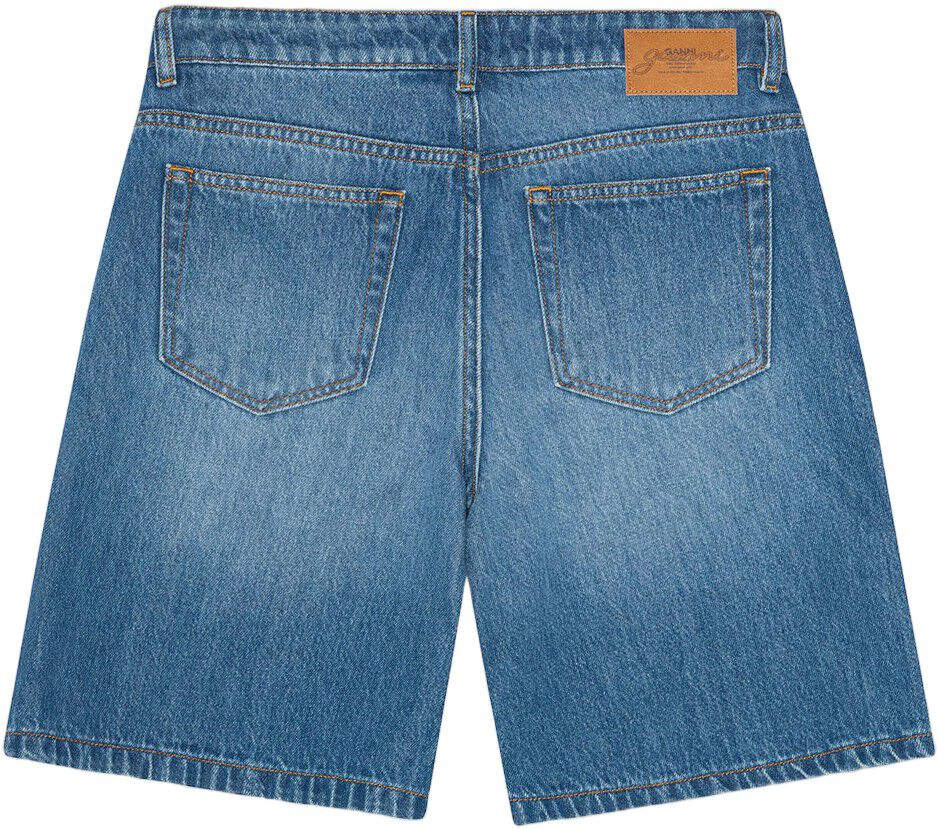 Soft Rigid Denim Shorts