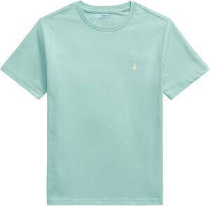 Cotton Jersey Crewneck Tee Teens