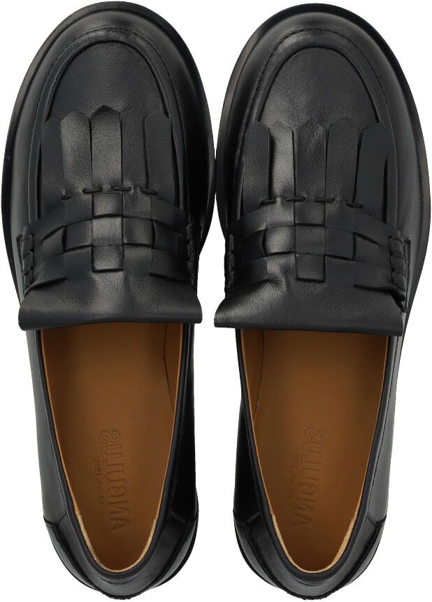 Loafer med flet detalje