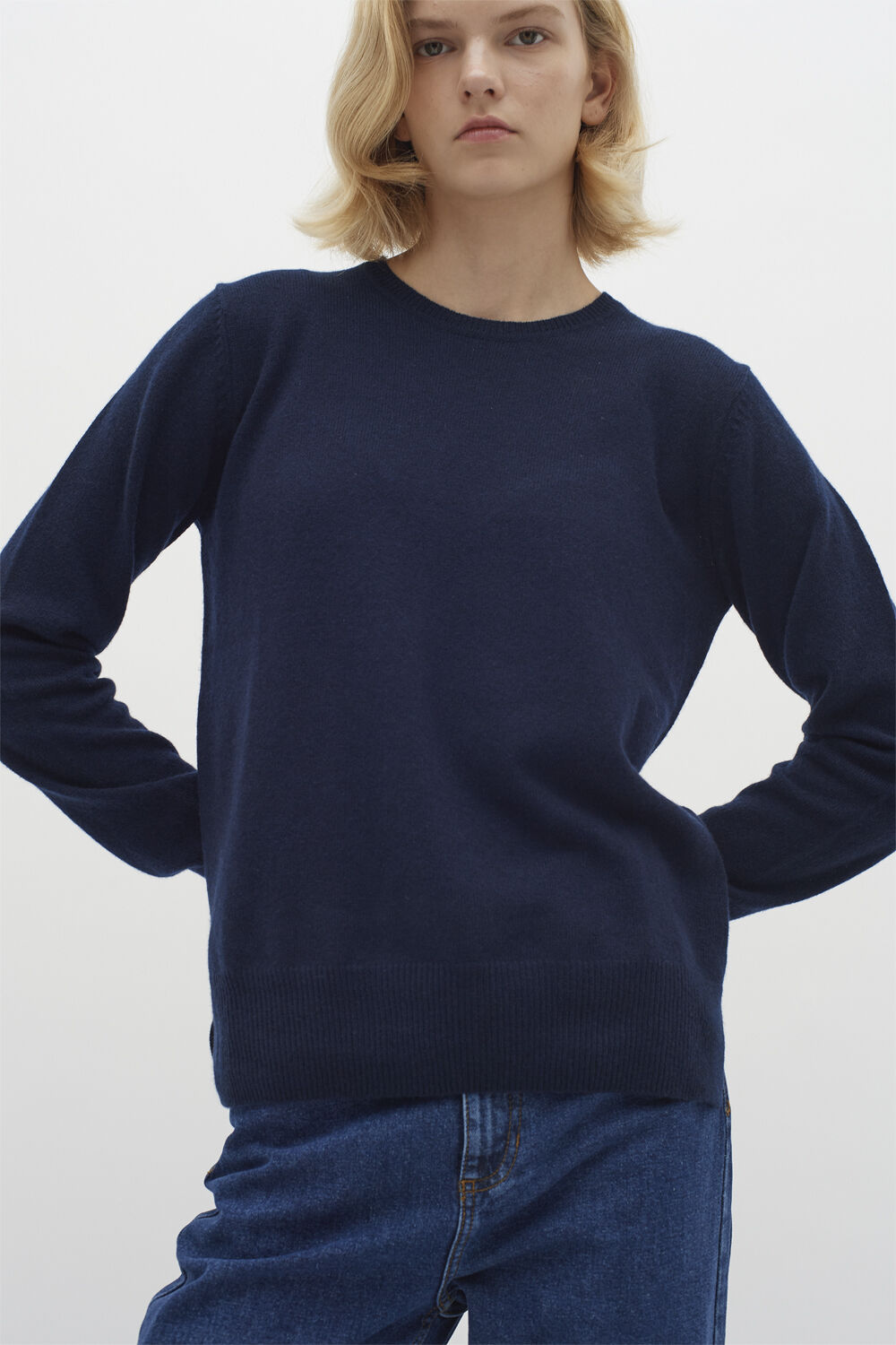 LukkaIW Crew-neck Pullover Premium - 100% Cashmere