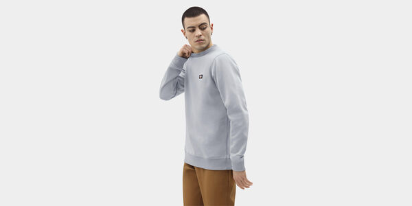 OAKPORT SWEATSHIRT GREY MELANGE