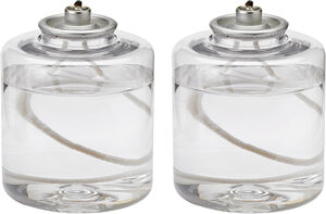 vegetabilisk ljus 2 Stk clear