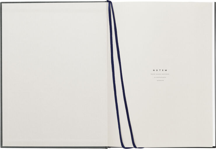 Business Notesbog med dagsplan og mødereferat, Grøn