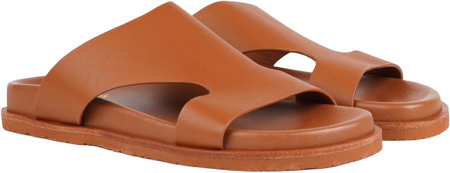 SASSANO - WIDE STRAP LEATHER SANDAL