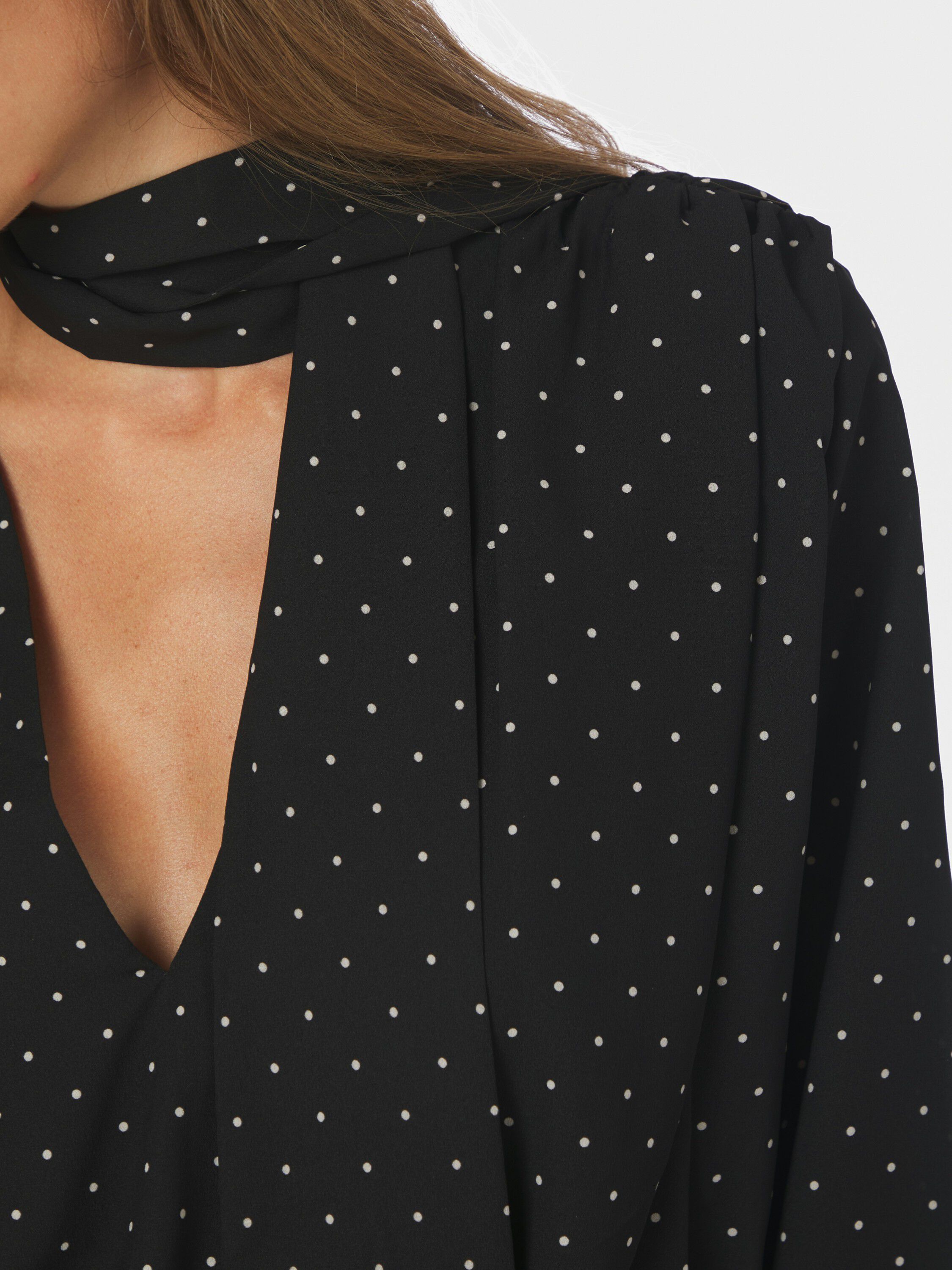 Ettalie Dot Blouse