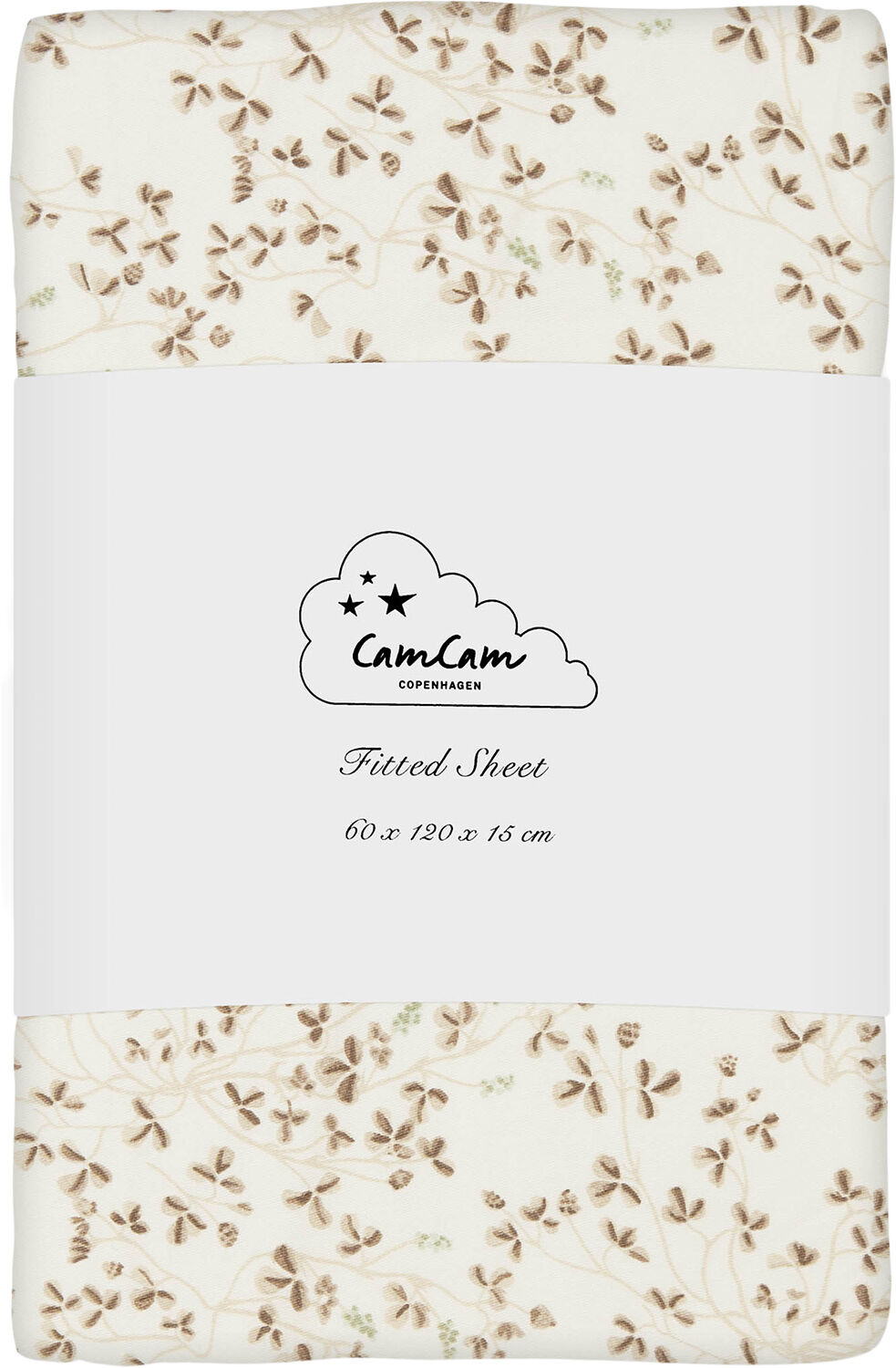 Sheet, Fitted, 60x120x15 - GOTS Lierre