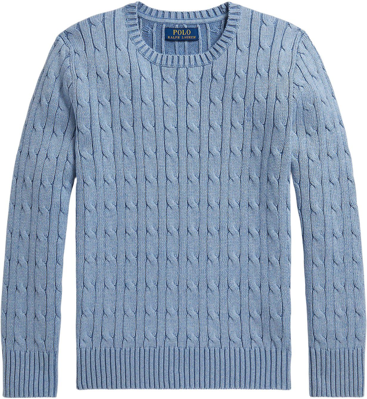 Cable-Knit Cotton Sweater