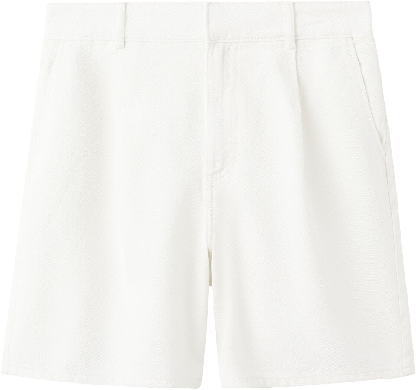 Straight cotton Bermuda shorts