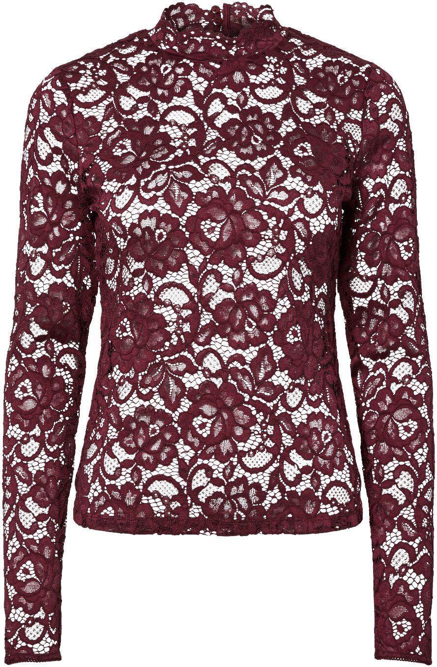 Yaslacey Ls Lace Top S. Noos