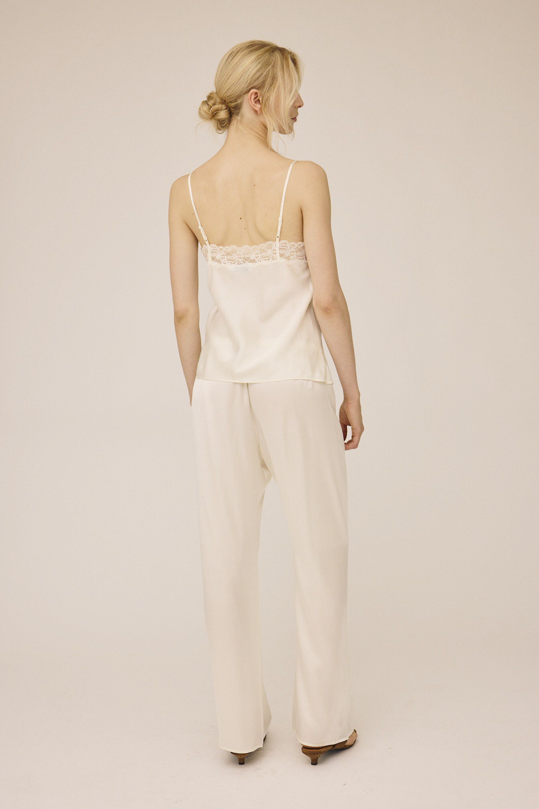 Moon 2 G - Regular Pyjamas Trousers, 100% Silk