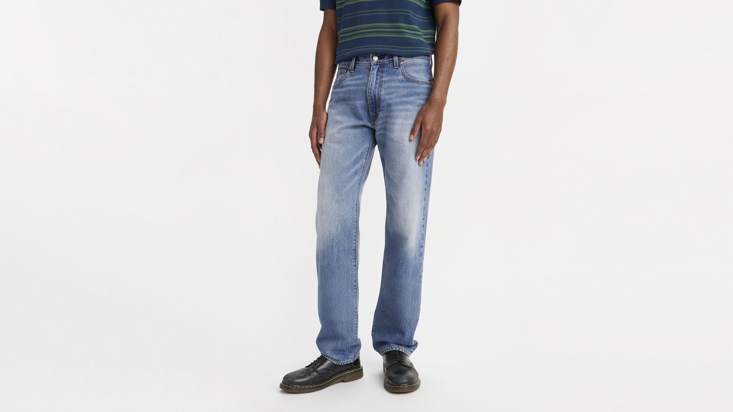555 RELAXED STRAIGHT INDIGO CH