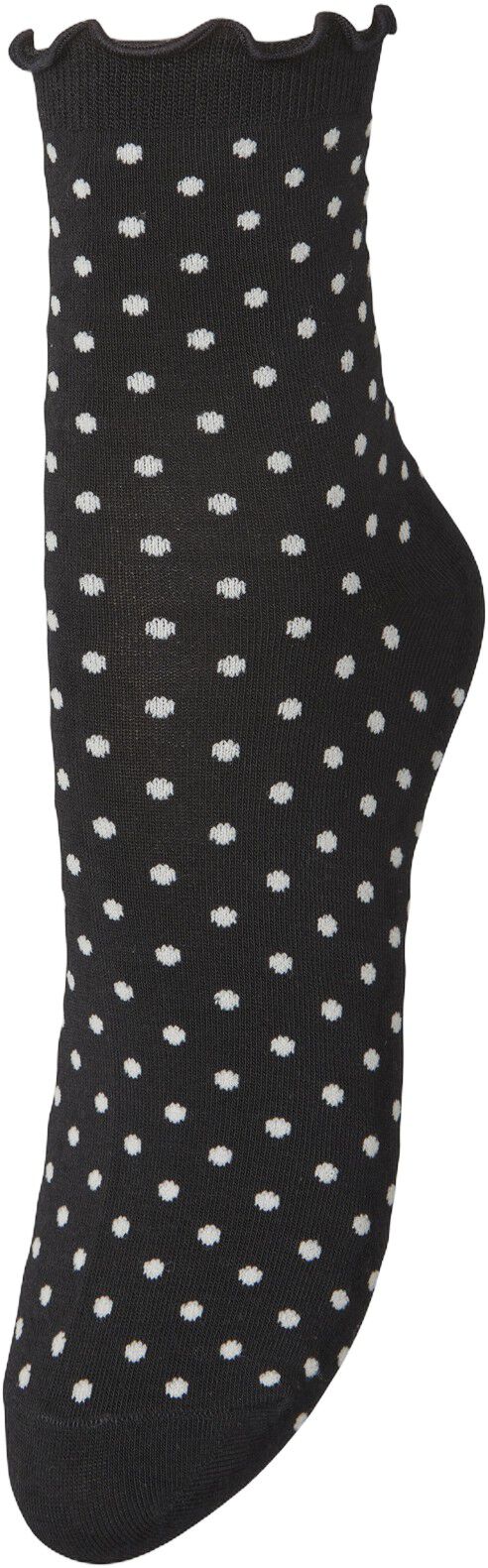 Dotted Frilla Short Sock