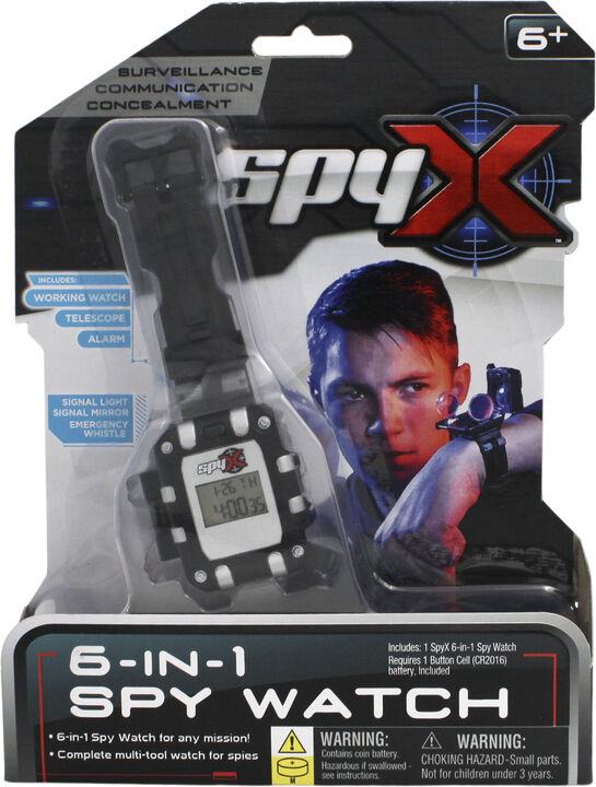 Spy X 6 in 1 Spy Watch