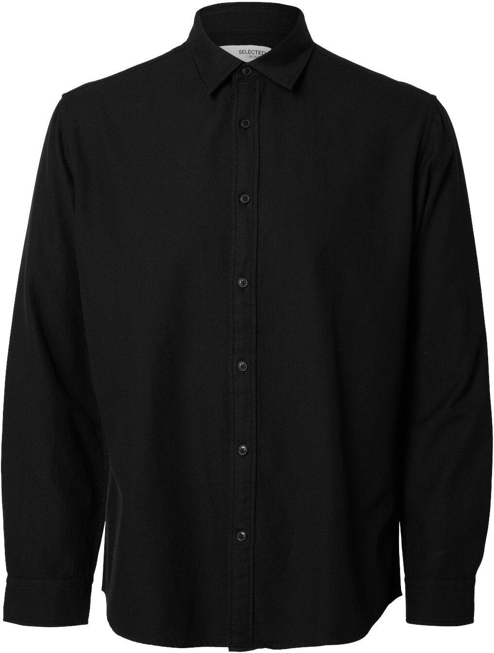 Slhregnoah Brushed Twist Shirt Ls Noos