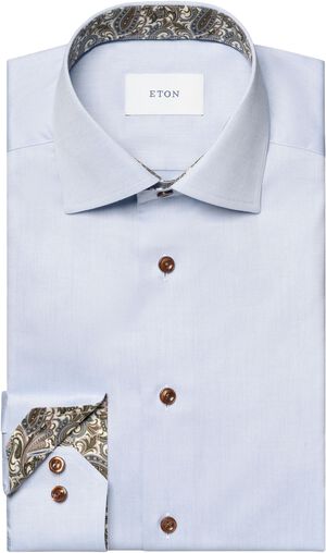 Paisley Effect Signature Twill Shir