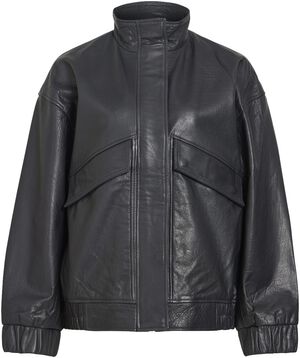 ROUSIMONE L/S OVERSIZED LEATHER JAC