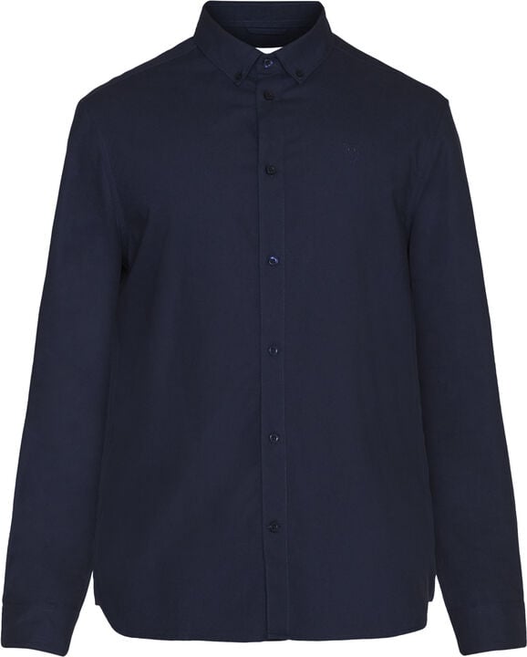Harald Small owl oxford regular fit shirt - GOTS/Vegan