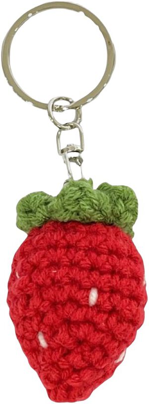 Keyhanger r&oslash;dt h&aelig;klet jordb&aelig;r
