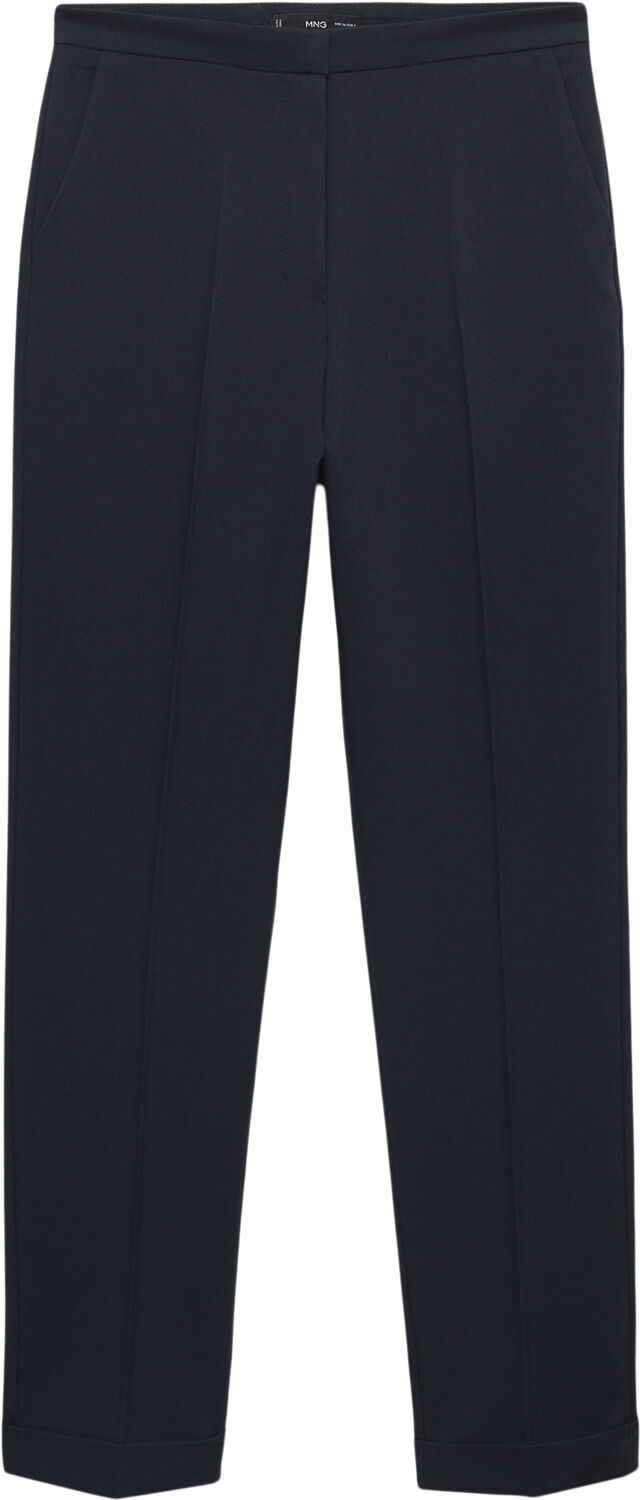 Straight suit trousers