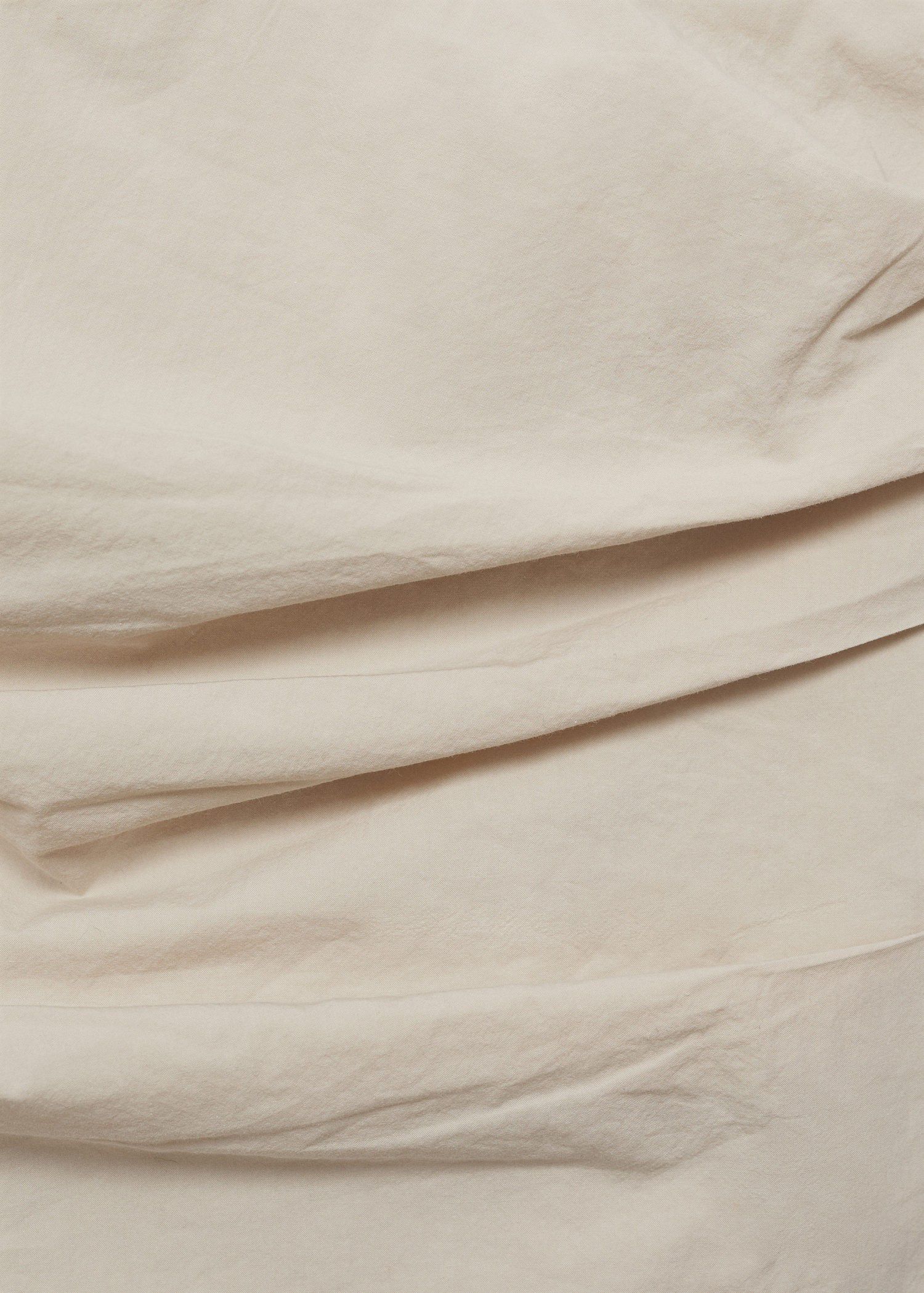 Asymmetrical strapless top