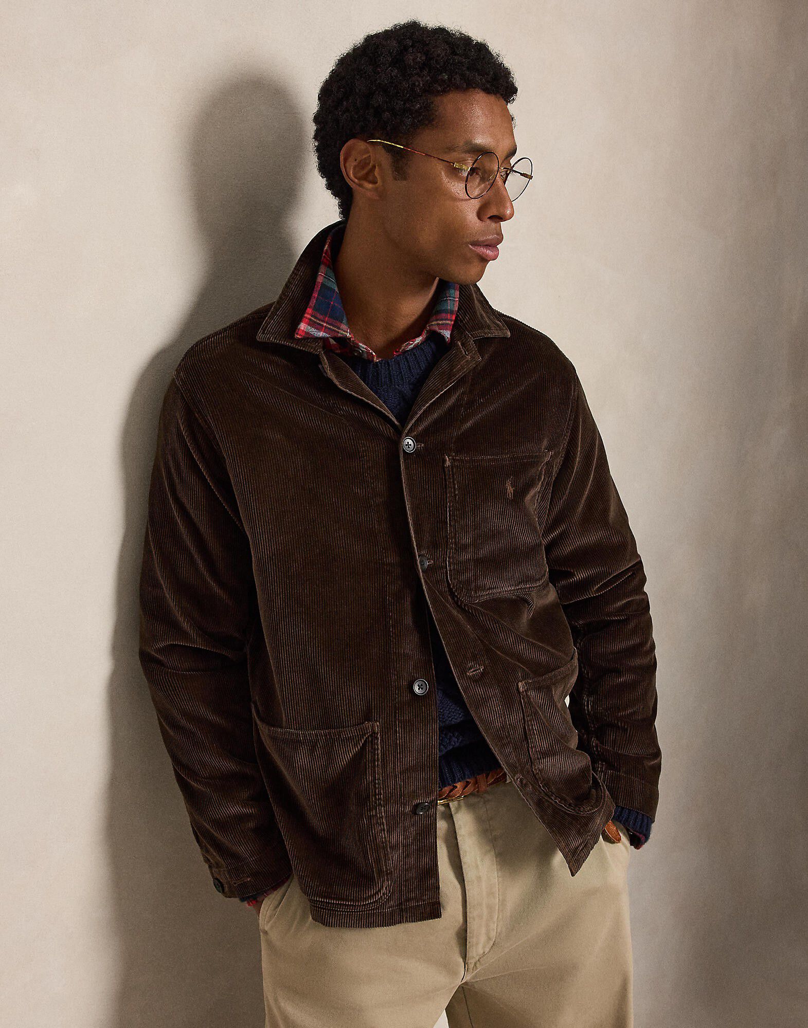 32/2 10W CORDUROY-WVN-SHIRT