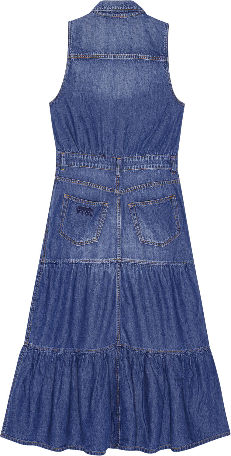 Light Denim Long Dress