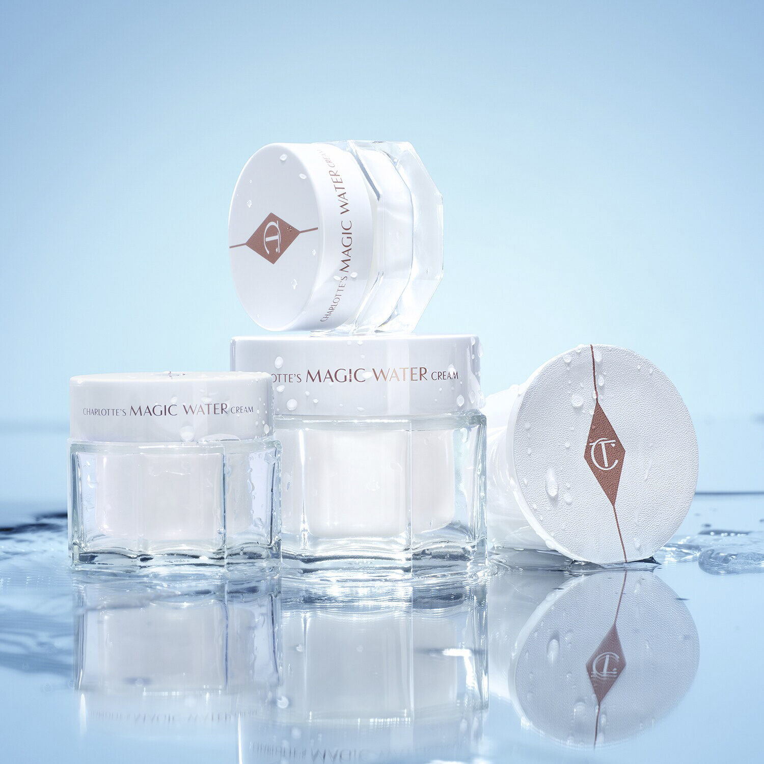 Charlotte's Magic Water Cream - &Aring;terfuktande gelkr&auml;m f&ouml;r ansiktet