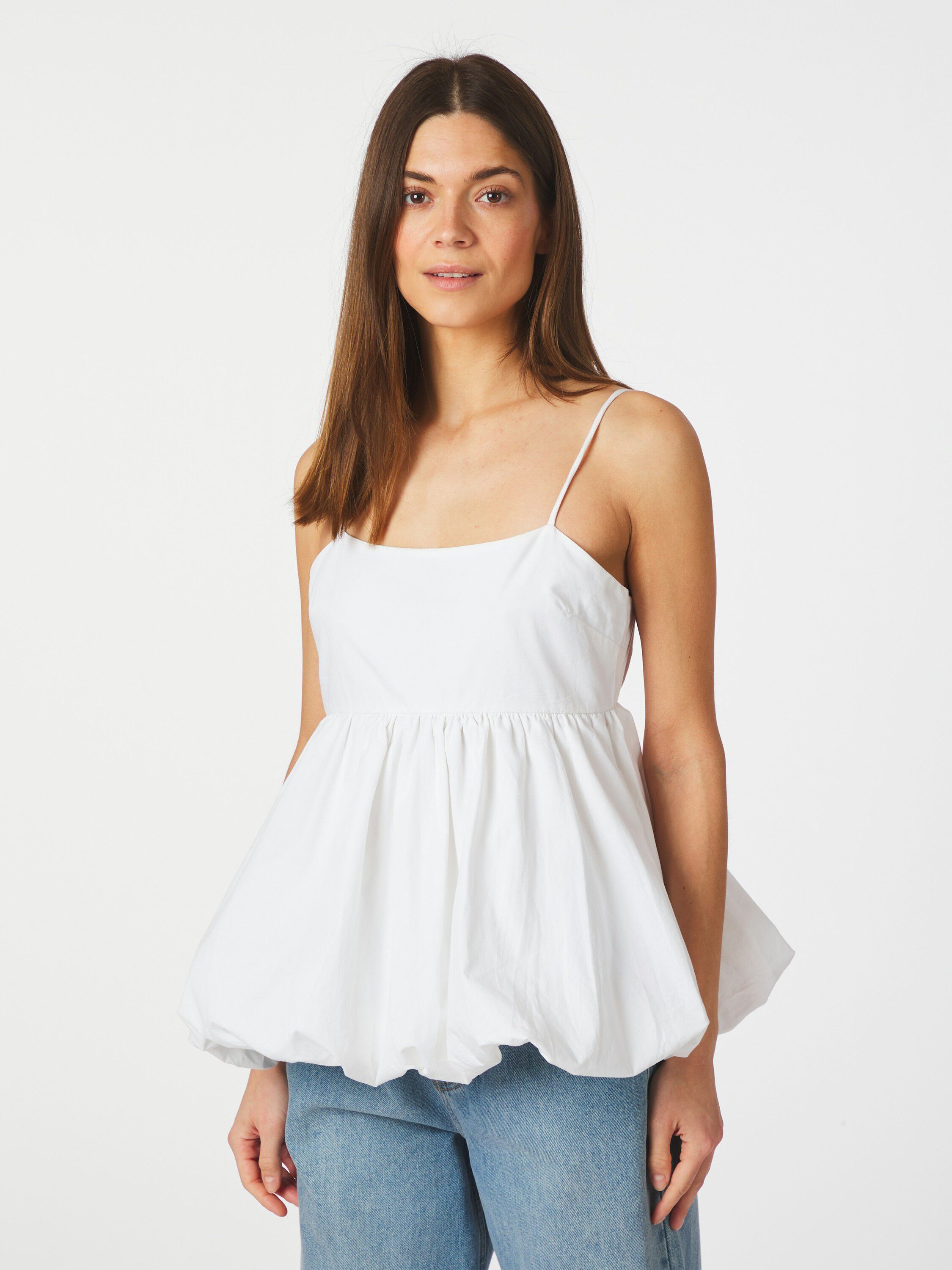 Khloe C Poplin Top