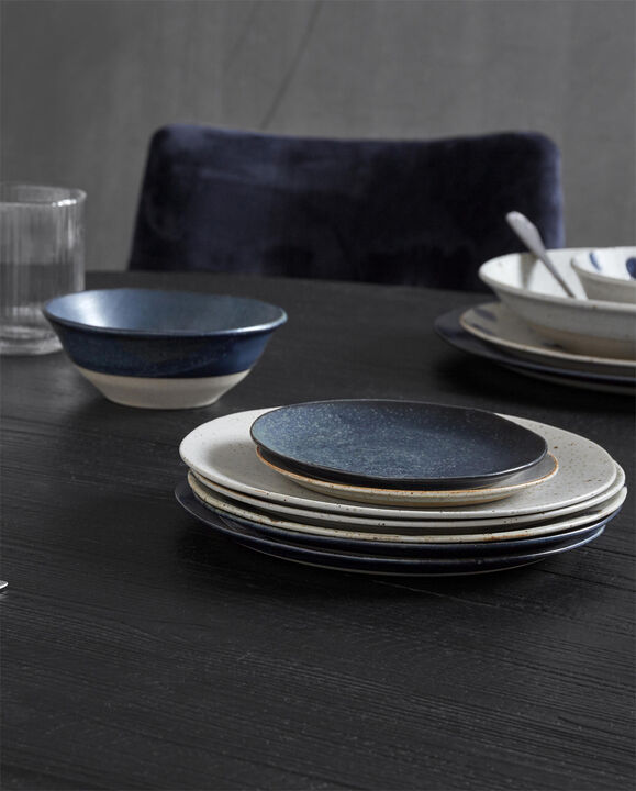 GRAINY saucer/cake plate, dark blue