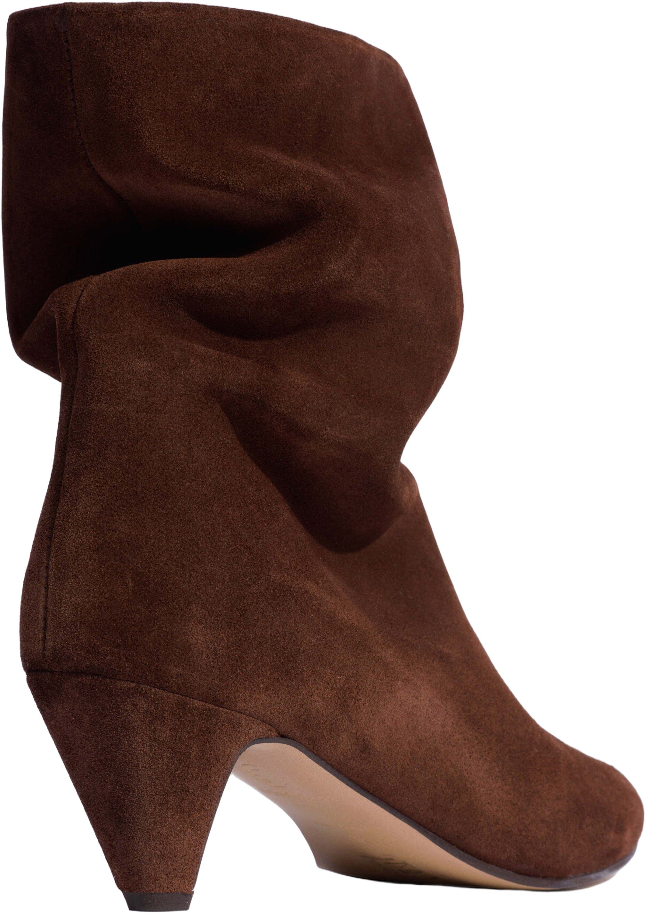 Vully 50 stiletto Calf suede, Vully 50 stiletto, Chocolate,