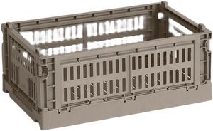 HAY Colour Crate-Small-Warm grey