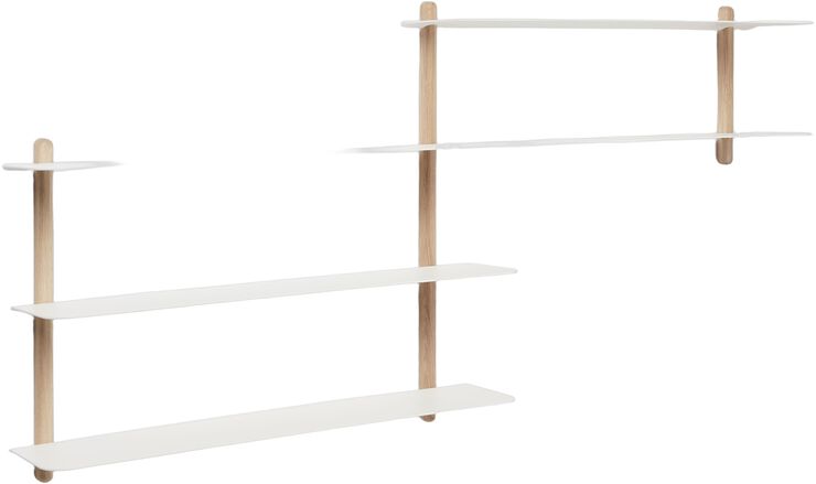 NIVO B Light Oak White