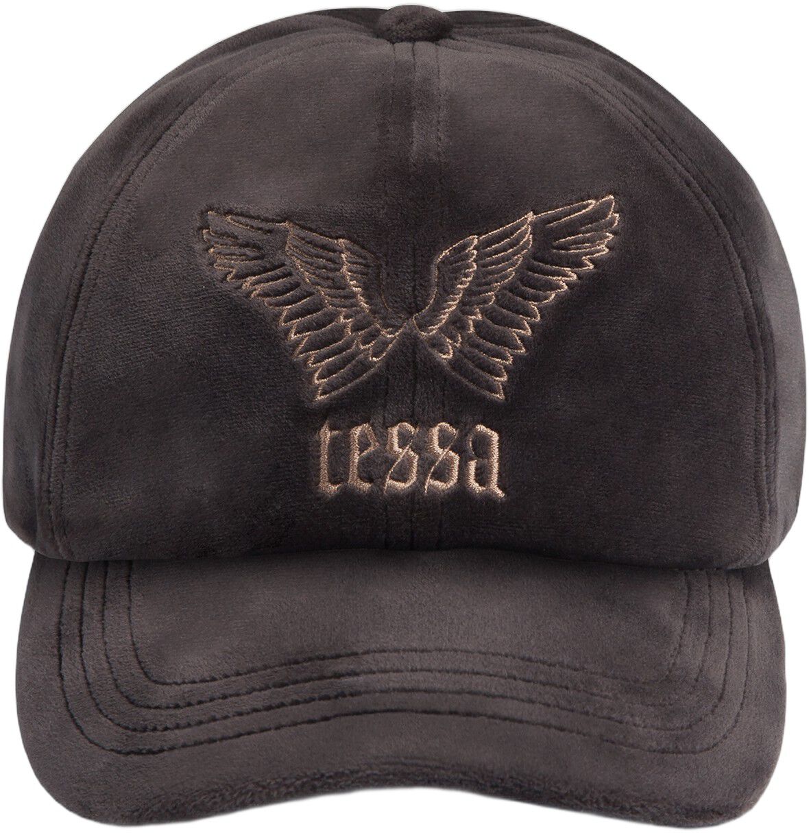 Tessa x Juicy - kasket m. broderet vingemotiv