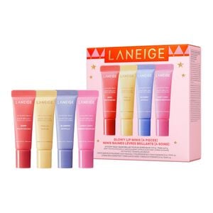 Glowy Lip Minis Set - set med glansiga läppbalsam i miniformat