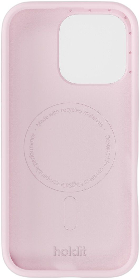 Silicone Case MagSafe Compatible iPhone 16 Pro Pale Pink