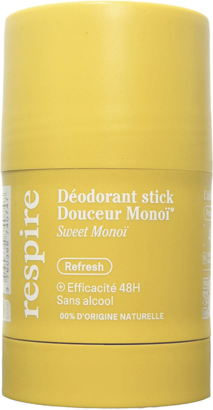 D&eacute;odorant Stick Douceur de Mono&iuml; - Efficacit&eacute; 48H
