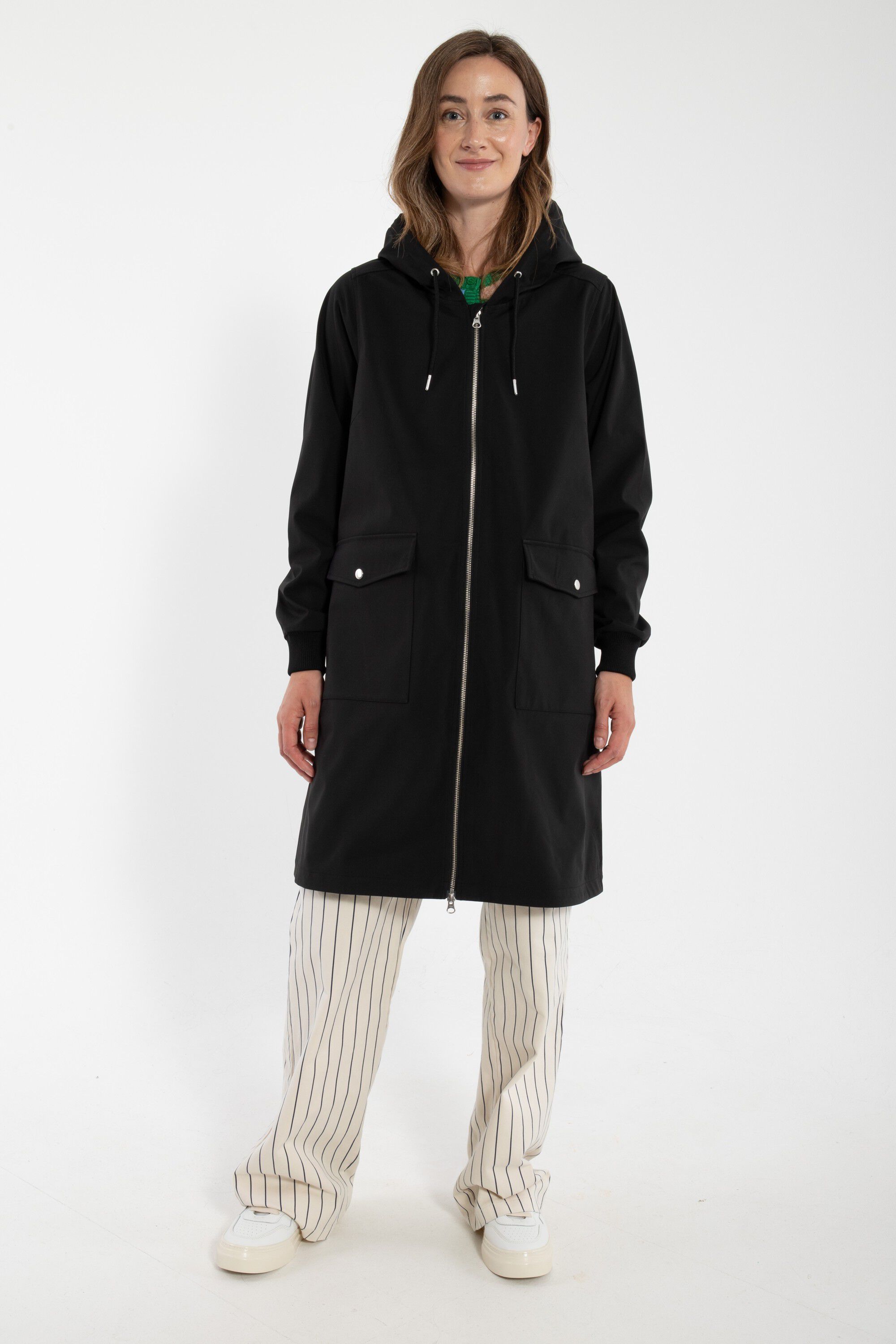Danemarselisborg Brushed Shell Parka Black