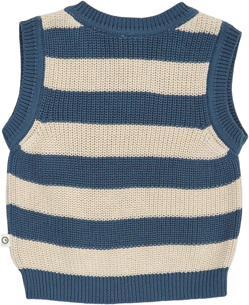 Stickad Stripe Vest Baby
