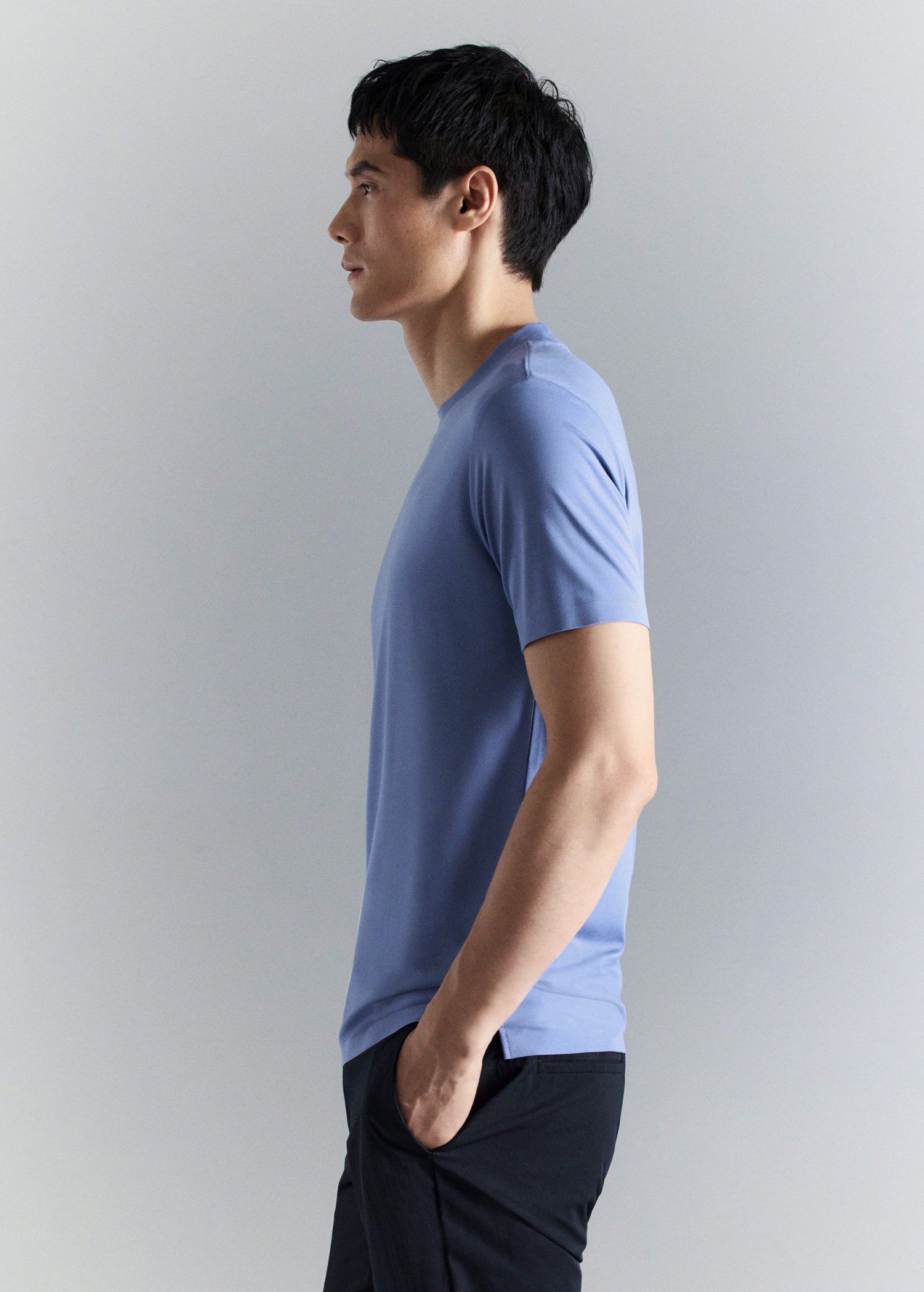 Slim-fit comfort stretch t-shirt