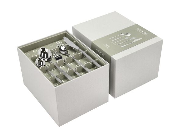 Bestickset Fuga 60 delar Matt/Blankt stål