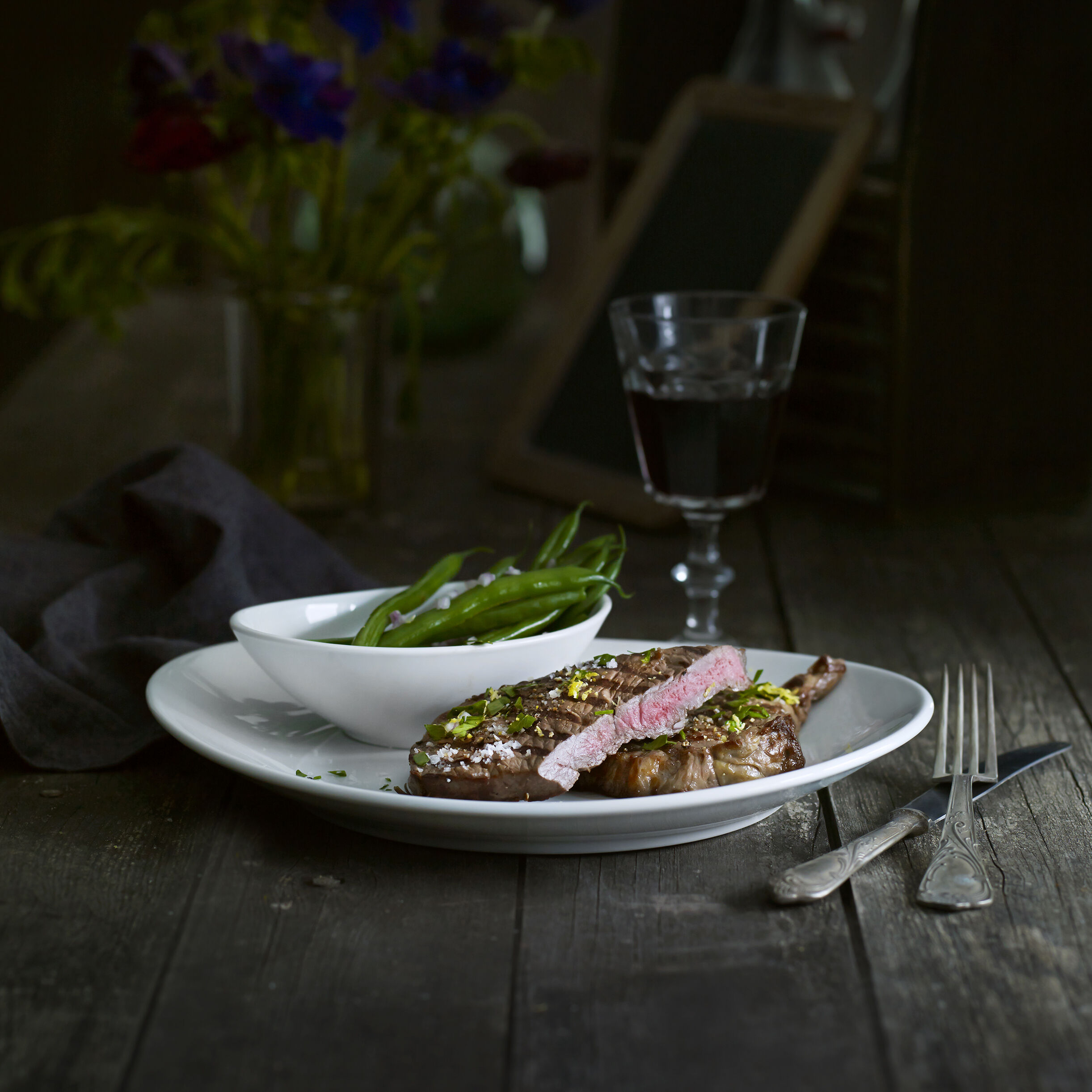 "Tallerken oval liten Serie Originale 23 x 20,5 cm Hvit"