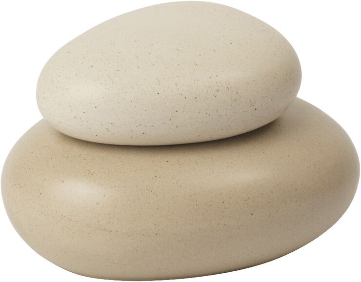 Pebble Box - Medium - Sand/Cream